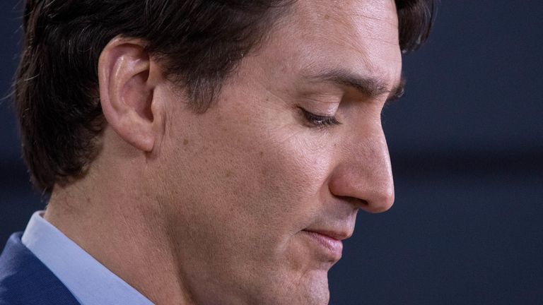 Canadian Prime Minister Justin Trudeau denies any wrong doing over the ongoing corruption scandal
