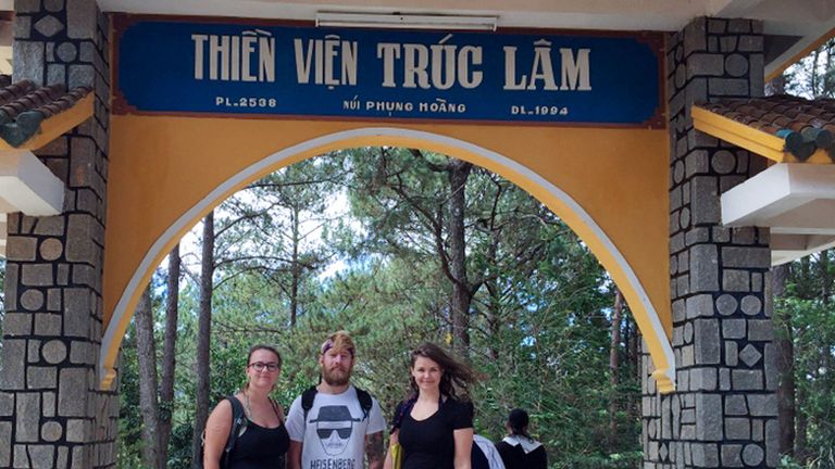  Izzy, left,  and Beth Anderson with their friend Christian Sloan who also died