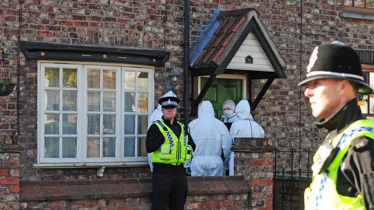 Police found unidentified fingerprints after a new forensic search of her house in 2013
