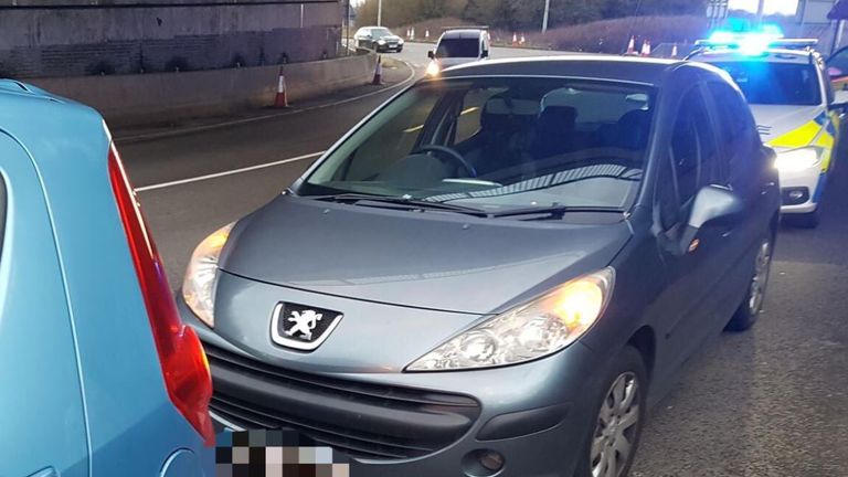 Police found both men to be over the limit