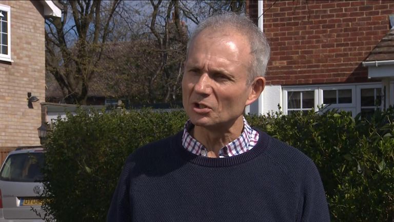 David Lidington has denied he wants to take over from Theresa May