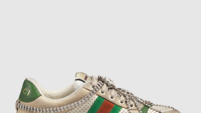 How To Clean Gucci Sneakers Trashed in Futuristic Music Video 