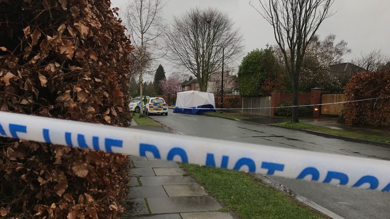 A 17-year-old boy was stabbed to death in Hale Barns
