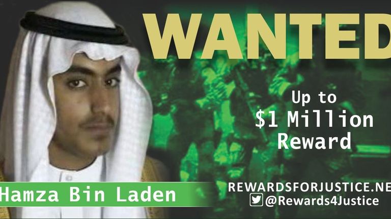 Hamza bin Laden is said to have threatened attacks against the US and its allies