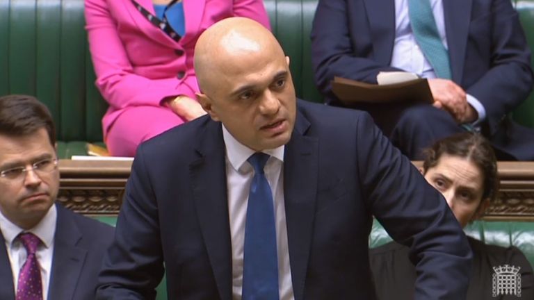 Home Secretary Sajid Javid spoke of 'a cycle of senseless violence'