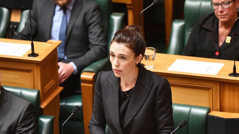 The New Zealand prime minister said she will never speak the name of the Christchurch mosque gunman