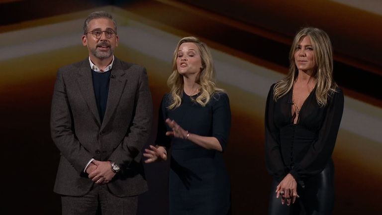 Steve Carell, Reese Witherspoon and Jennifer Aniston to star in The Morning Show