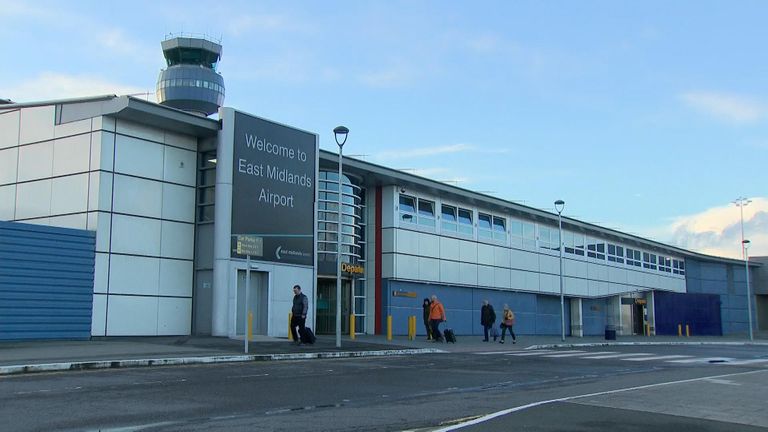 East Midlands is the second largest freight handler airport