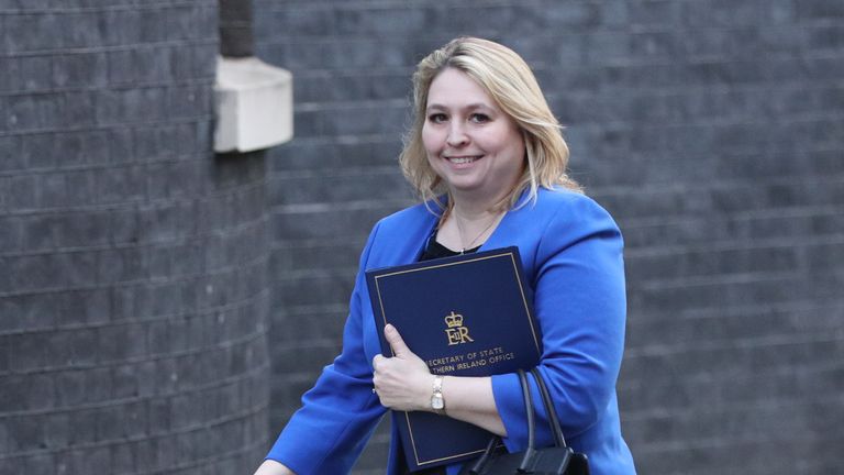 Northern Ireland Secretary Karen Bradley