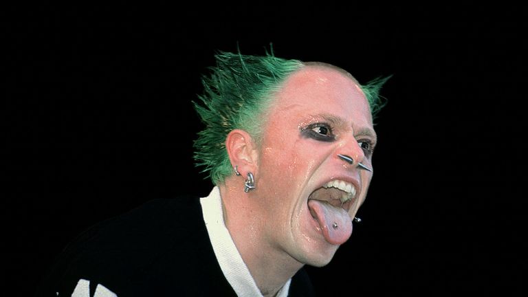 Keith Flint in 1996 