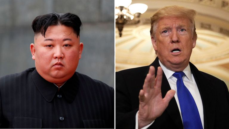 Kim and Trump composite for next summit