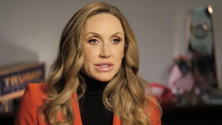 Lara Trump, the wife of the president&#39;s son Eric, is also an advisor for President Trump&#39;s 2020 re-election campaign.