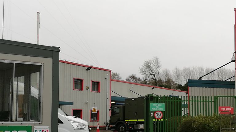 The scene at the Limerick An Post Office. Pic: Limerick Leader