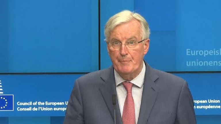 Michel Barnier says the EU will need a concrete plan from the UK