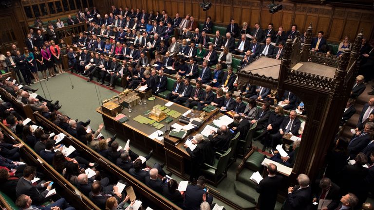 MPs debating Brexit. Pic: UK Parliament/Mark Duffy