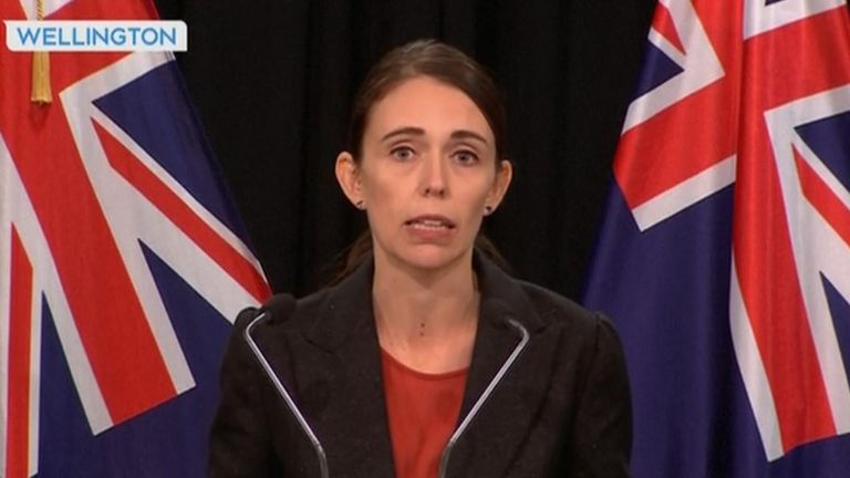 New Zealand prime minister Jacinda Ardern has said 40 people are believed to have died in the shootings at mosques in Christchurch.