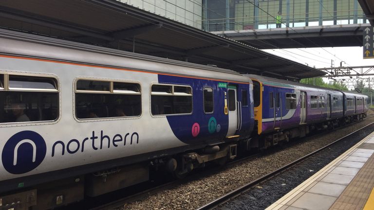 Embargoed to 1000 Thursday September 13 File photo dated 04/06/18 of a Northern train at Liverpool South Parkway station. Compensation claims for Northern rail passengers, who have coped with delays, disruption and cancellations after a timetable overhaul earlier this year, are to be changed from December.
