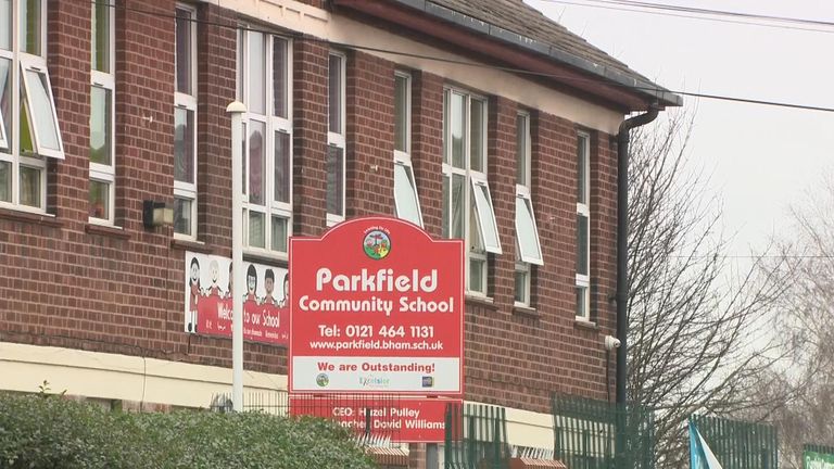 Parkfield School in Birmingham
