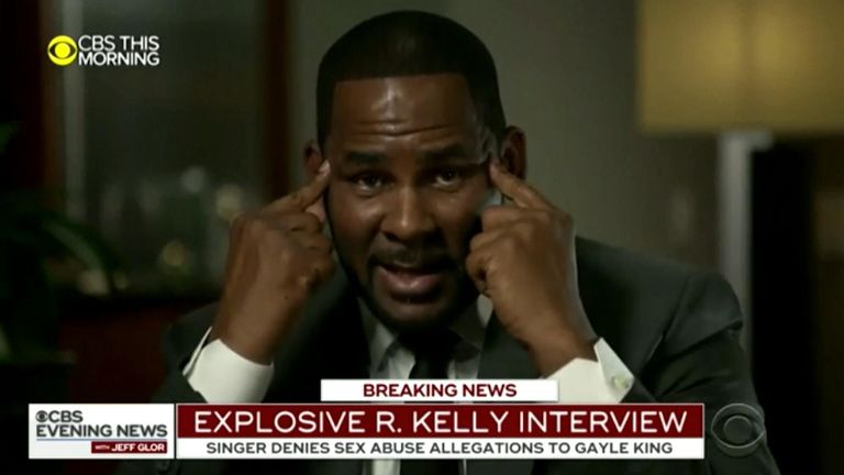 R Kelly said he would have been mad to do the things he is accused of Pic: CBS THIS MORNING