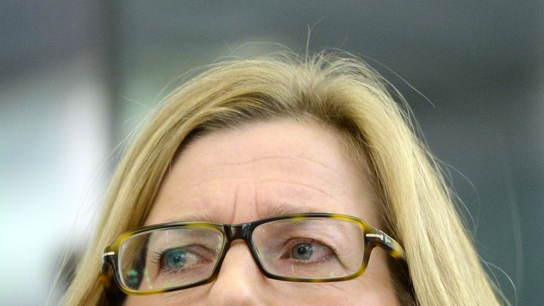 Work and pensions minister Sarah Newton