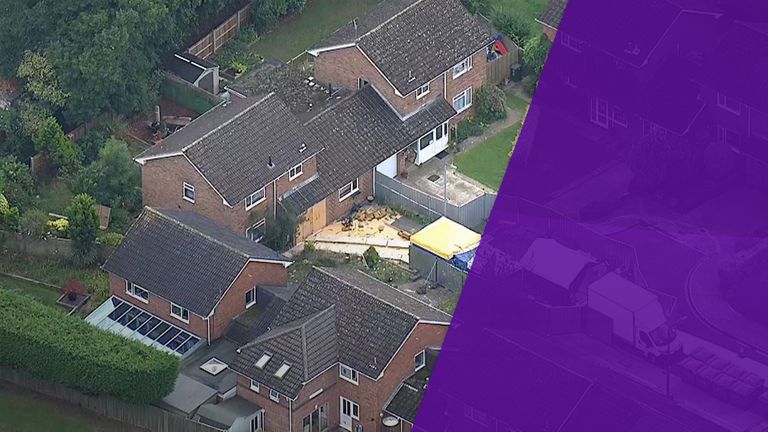 Novichok was found on the front door of the house where Sergei Skripal lived on Christie Miller Road in Salisbury