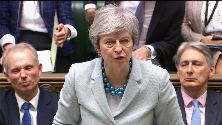 Theresa May will not have control of the Commons on Wednesday