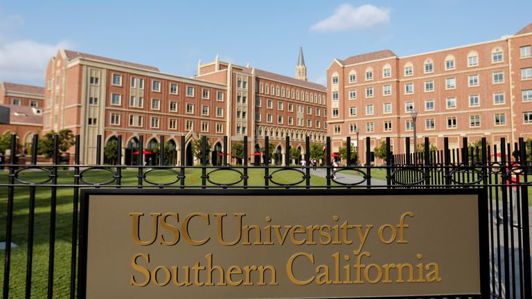 The University of Southern California is pictured in Los Angeles, California, U.S., May 22, 2018