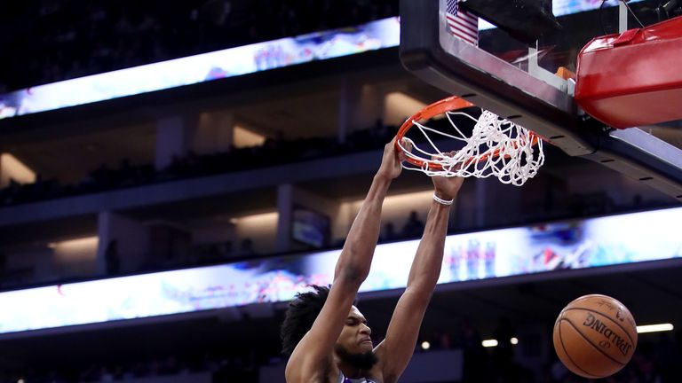 marvin bagley dunk