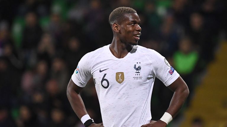 0:44
Paul Pogba provided a sublime assist for Antoine Griezmann's opening goal for France against Moldova