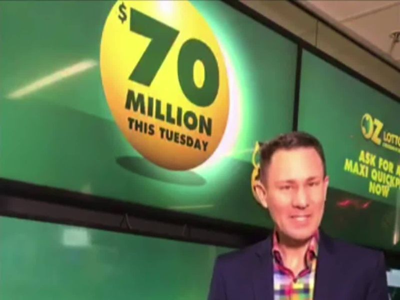 Man Wins Lottery Twice In Australia After Accidentally Buying Two Tickets World News Sky News
