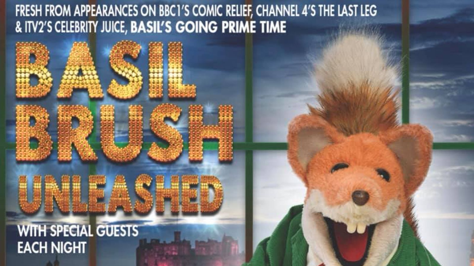 basil brush soft toy