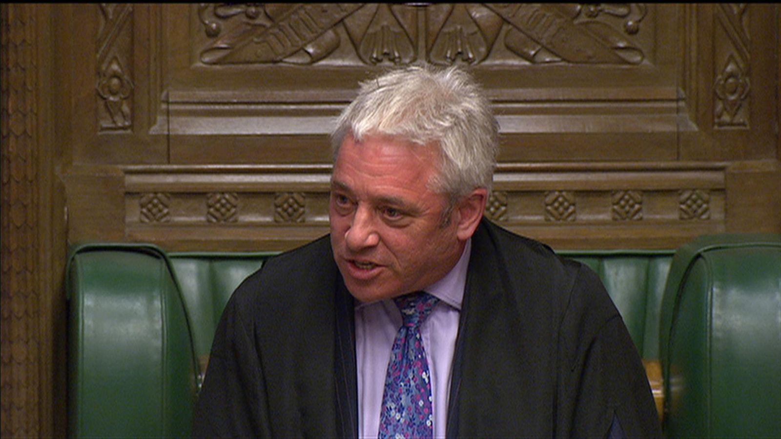 John Bercow in the Commons