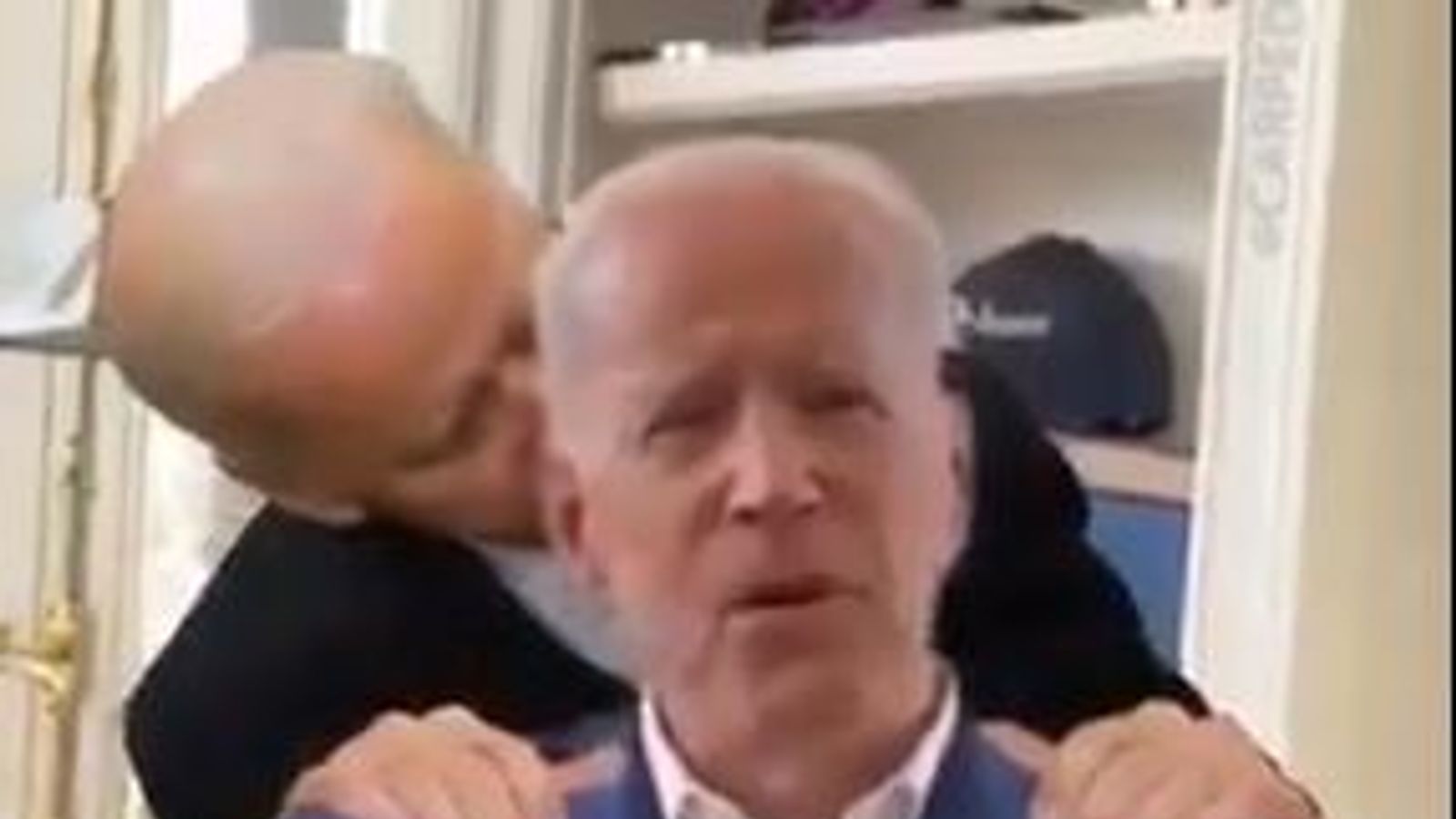 Donald Trump Posts Parody Video Mocking Joe Biden Over Inappropriate Behaviour Claims Us News 2212