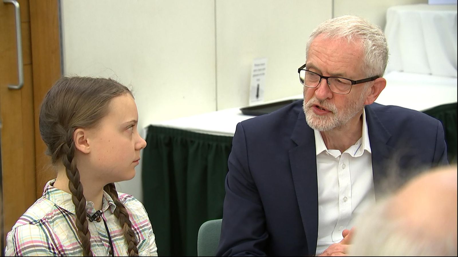 Climate activist Greta Thunberg meets party leaders - but Theresa May is a no-show ...1600 x 900