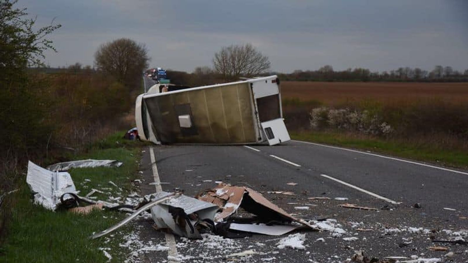 'He died in her arms' Trainer cradles dying race horse after headon