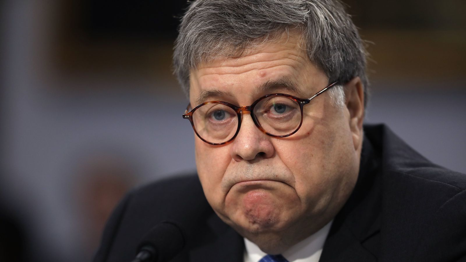 US in 'constitutional crisis' as attorney general William Barr ruled in ...