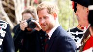 LONDON, ENGLAND - APRIL 04: Prince Harry, Duke of Sussex arrives at The Guildhall on April 04, 2019 in London, England. The Duke of Sussex attended the twelfth annual Lord Mayor&#39;s Big Curry lunch in aid of three national charities: ABF The Soldiers&#39; Charity, the Royal Navy and Royal Marines Charity and the Royal Air Force Benevolent Fund. (Photo by John Phillips/Getty Images)