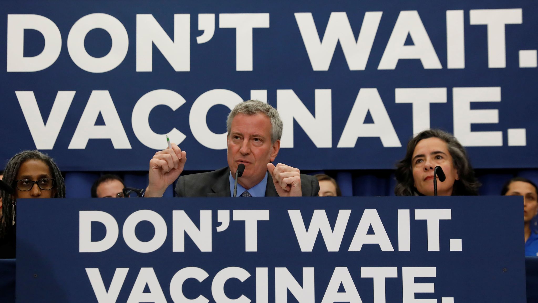 New York City declares emergency over measles outbreak US News Sky News