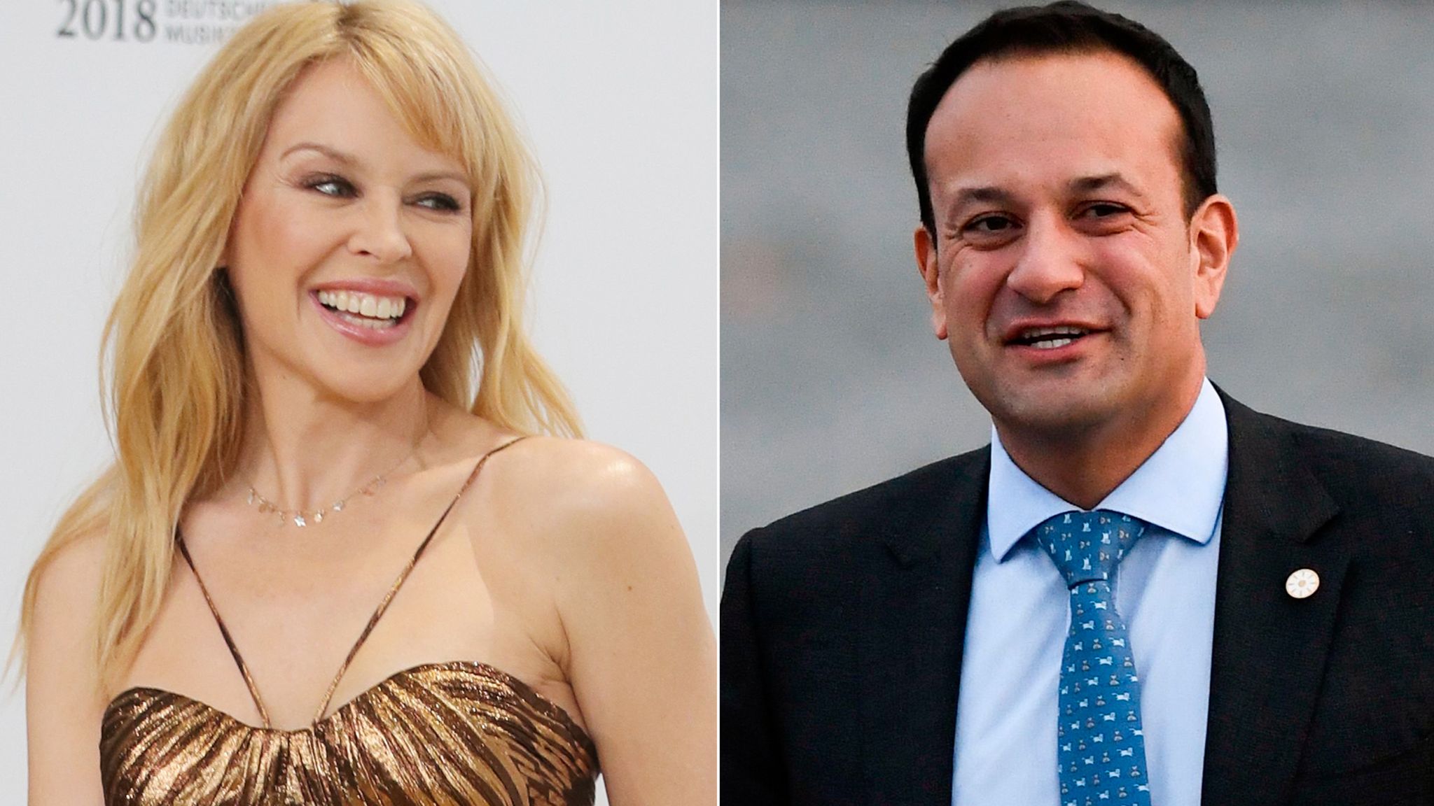 Irish PM sent fan letter to Kylie Minogue | Ents & Arts News | Sky News