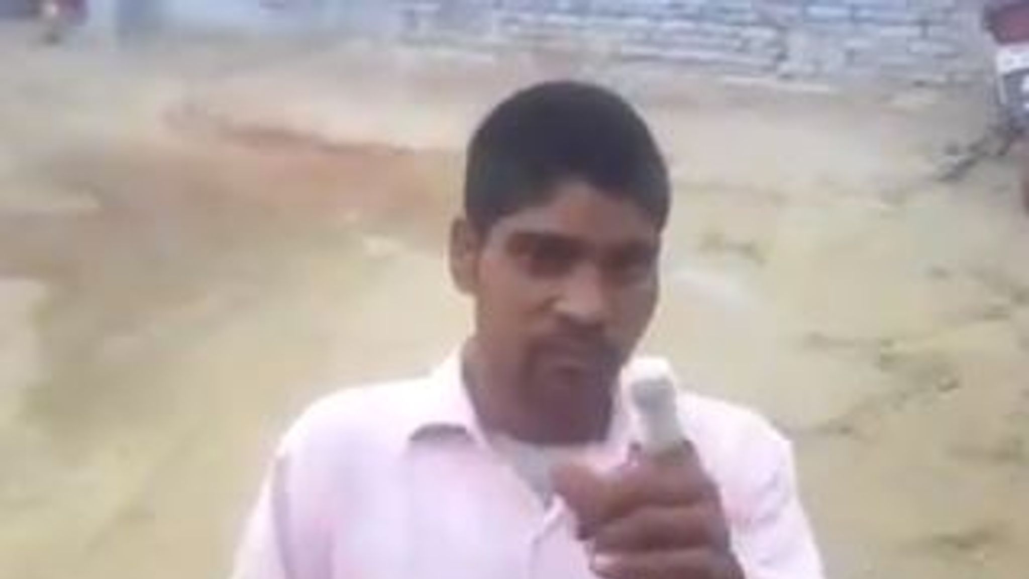 Indian Man Cuts Off His Own Finger In Anger After Voting For Wrong