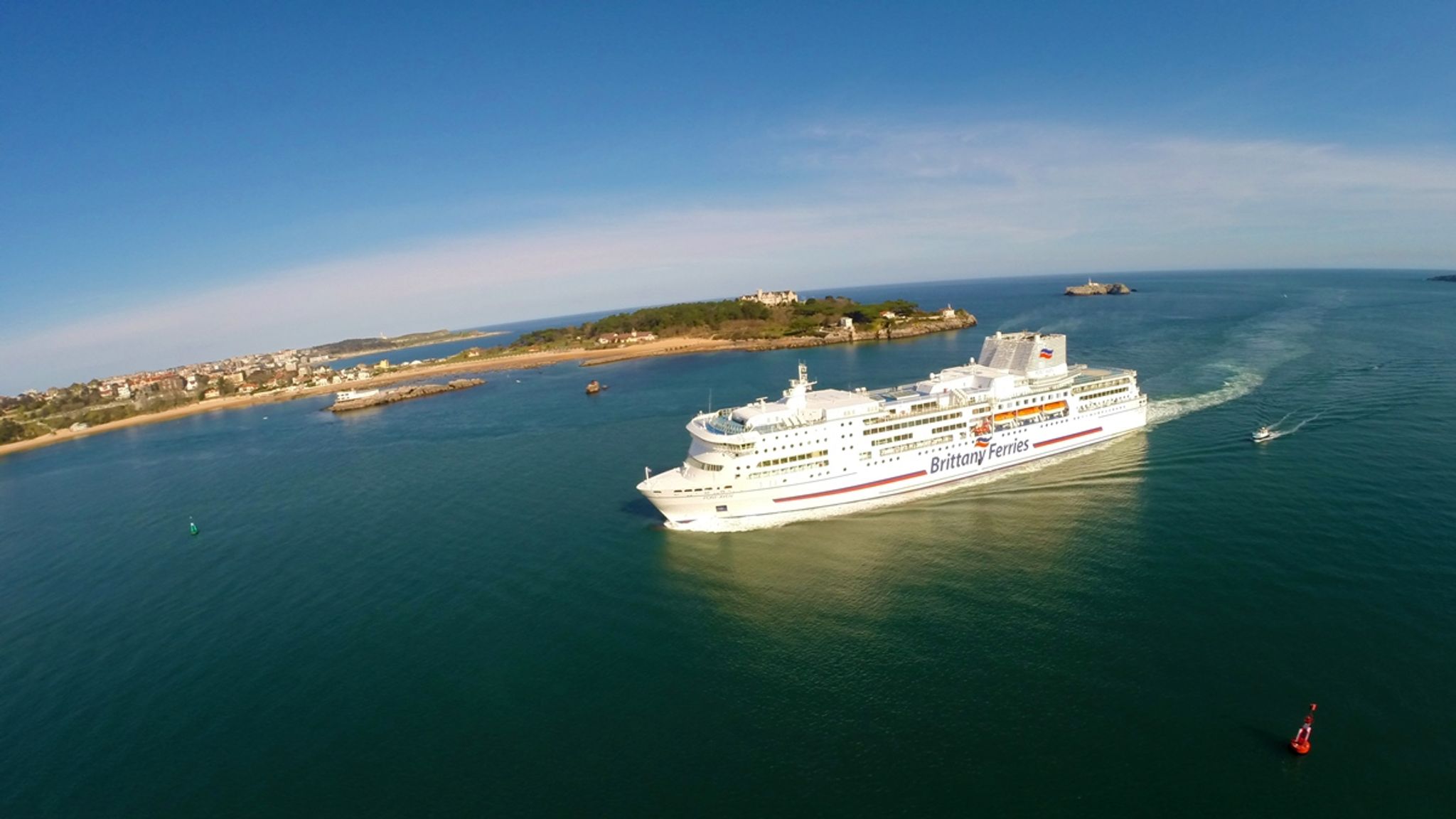 can dogs go on brittany ferries