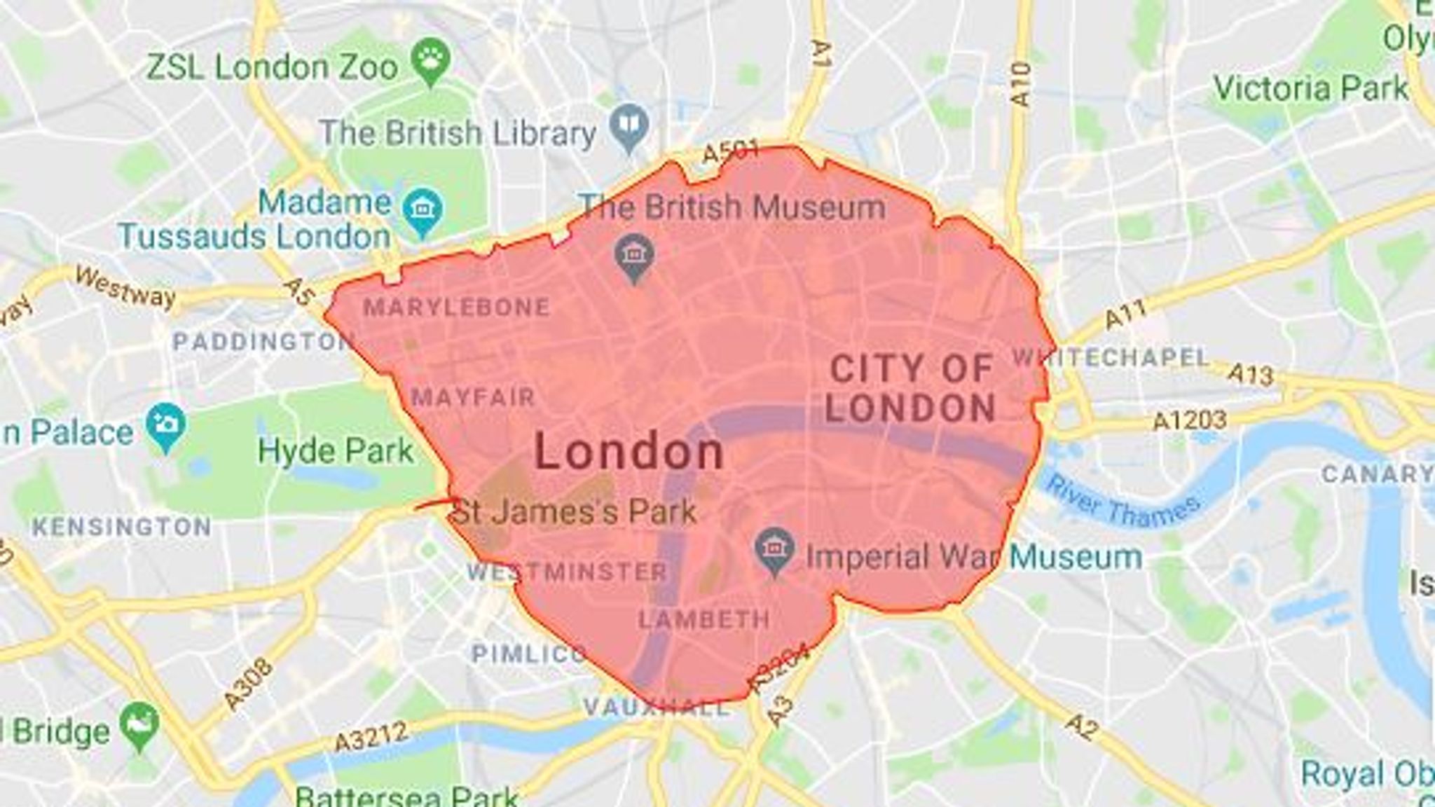 What Does Low Emission Zone Mean In London