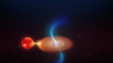 Misaligned black hole just 8,000 light years from Earth is behaving ...