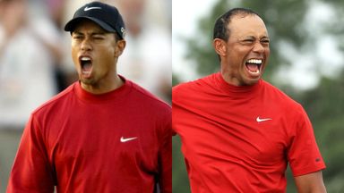 Tiger's wins: Every celebration!