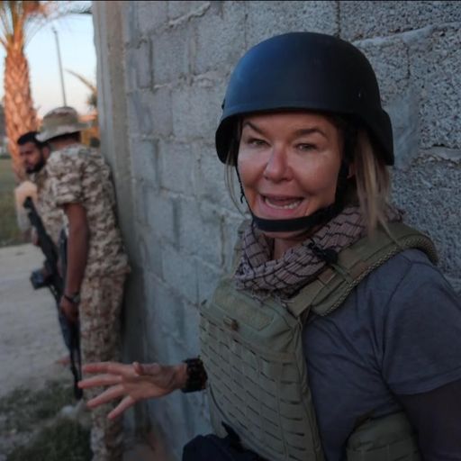 Libya conflict: Dodging bullets on the frontline of ragtag fighters' battle with warlord