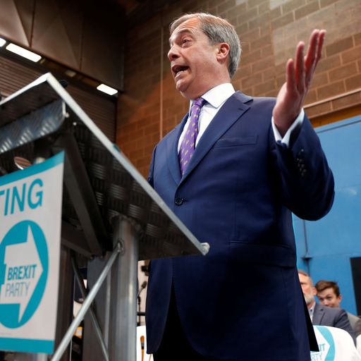 Nigel Farage's Brexit Party Could Win European Elections - Poll ...