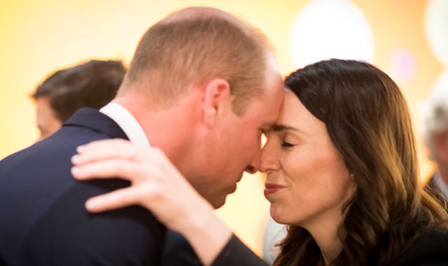William in New Zealand 'bringing comfort' after mosque attacks