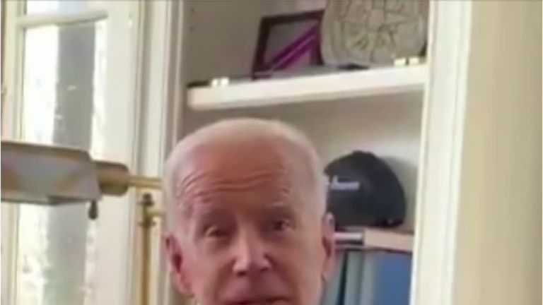 Ex-vice president Joe Biden has answered allegations of unwanted touching in the past in a video on Twitter