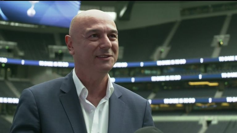 Daniel Levy says Tottenham will become one of biggest ...