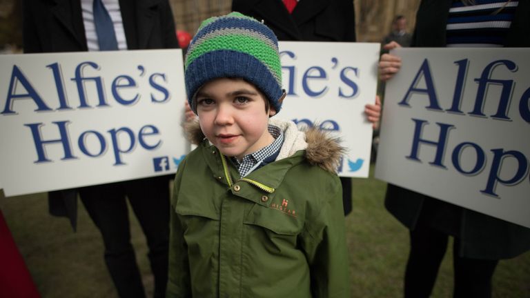 Alfie Dingley&#39;s mother fought to allow him to have medication in the UK